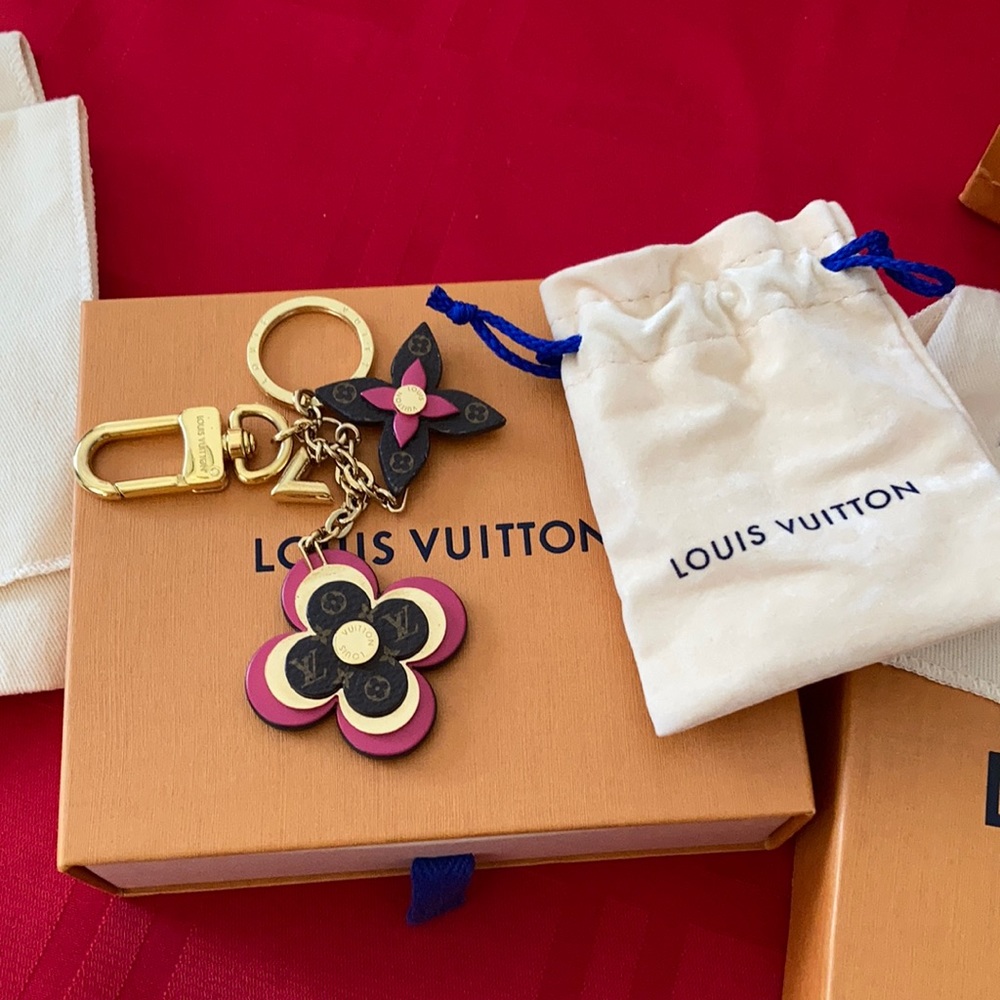 Louis Vuitton Flower Bloom Bag Charm or Key Ring Charm